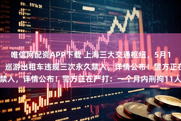 唯信网配资APP下载 上海三大交通枢纽，5月10日起试行“限制名单”，巡游出租车违规三次永久禁入，详情公布！警方正在严打：一个月内刑拘11人